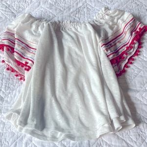 Vintage America top (White) Size small